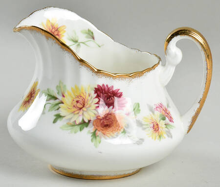 Autumn Glory (Yellow & Orange Flowers) Creamer