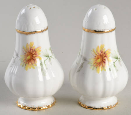 Autumn Glory (Yellow & Orange Flowers) Salt & Pepper Set