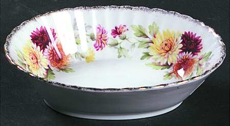 Autumn Glory (Yellow & Orange Flowers) Nut Dish