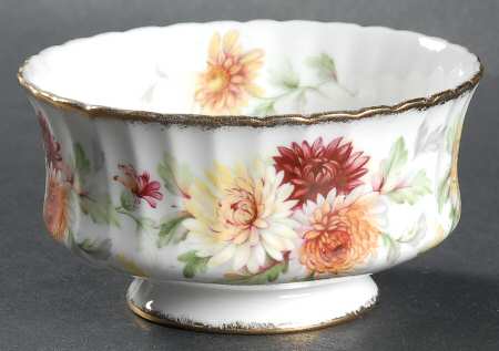 Autumn Glory (Yellow & Orange Flowers) Open Sugar Bowl