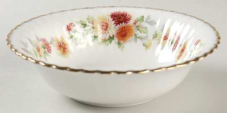 Autumn Glory (Yellow & Orange Flowers) Coupe Cereal Bowl