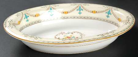 Beaupre 10" Oval Vegetable Bowl