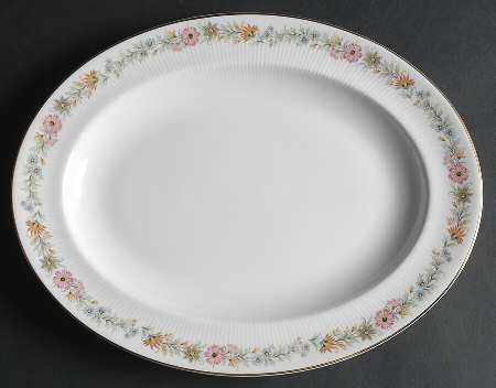 Belinda 14" Oval Serving Platter
