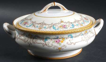 Belverdere 10" Oval Vegetable Bowl