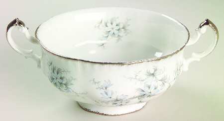Brides Choice Footed Cream Soup Bowl