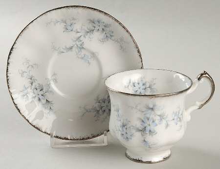 Brides Choice Footed Demitasse Cup & Saucer Set