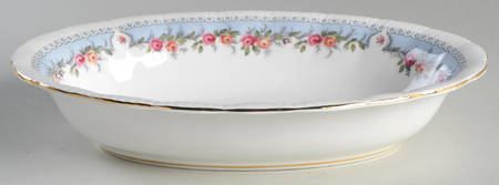 Bridesmaid 10" Oval Vegetable Bowl