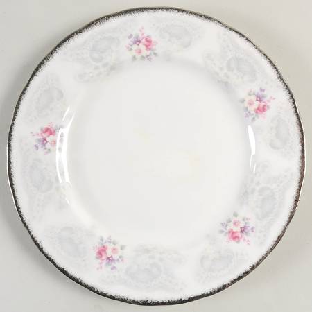 Bridal Lace Salad Plate