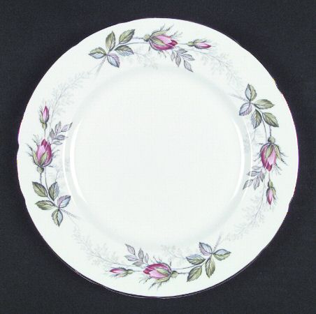Bridal Rose Salad Plate