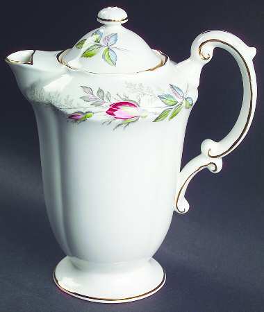 Bridal Rose Hot Water Jug & Lid
