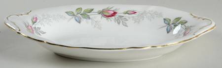 Bridal Rose 10" Oval Vegetable Bowl