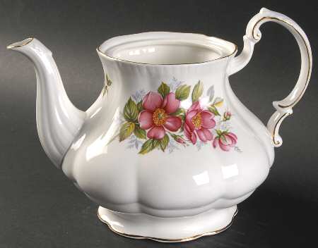 Canadian Provincial Flowers Teapot No Lid
