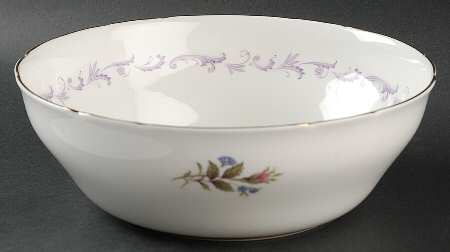 Century Rose 8" Round Vegetable Bowl