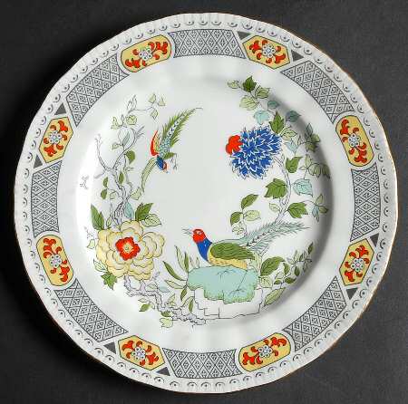 China Bird Salad Plate