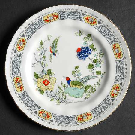 China Bird Bread & Butter Plate