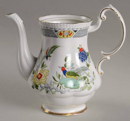 China Bird Coffee Pot No Lid