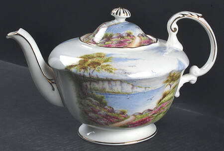 Cliffs of Dover Teapot & Lid