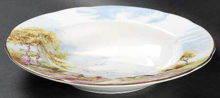 Cliffs of Dover Rim Soup Bowl