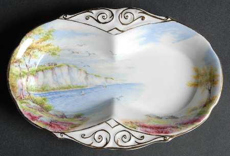 Cliffs of Dover Tray for Mini Creamer & Open Sugar