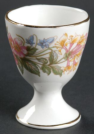 Country Lane (Scalloped Flat Rim) Single Egg Cup