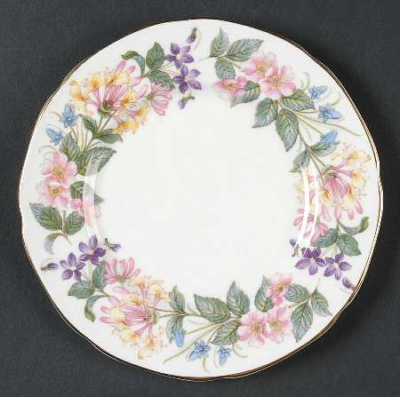 Country Lane (Scalloped Flat Rim) Bread & Butter Plate