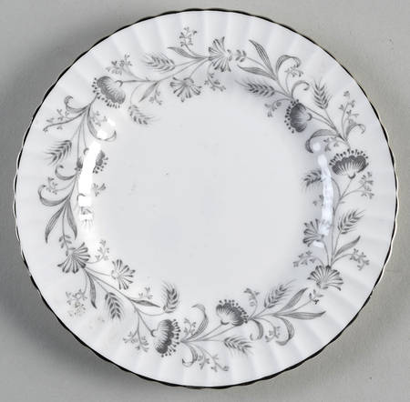 Cornfield (Platinum Trim) Bread & Butter Plate