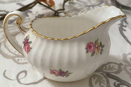 Dainty Rose Creamer