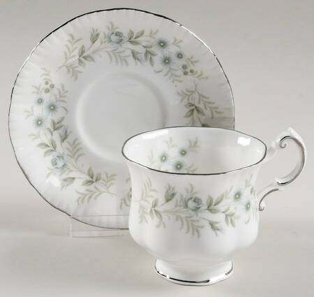 Debutante Footed Demitasse Cup & Saucer Set