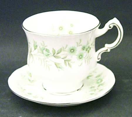 Debutante Footed Cup & Saucer Set