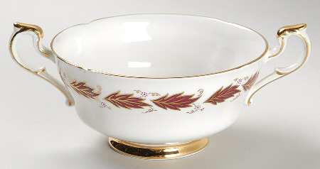 Elegance Footed Cream Soup Bowl