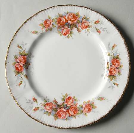 Elizabeth Rose Salad Plate