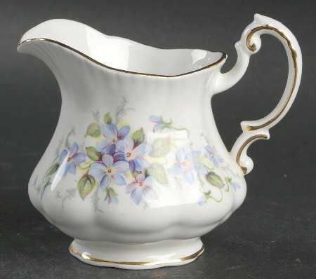 English Flowers (Flower Names On Back) Mini Creamer