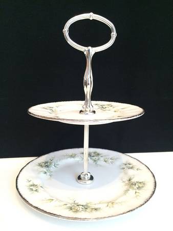 First Love 2-Tiered Serving Tray (Salad & Bread/Butter Plate)