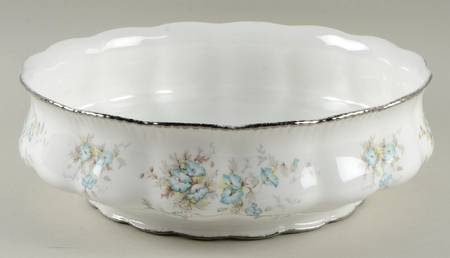 Fleurette 9" Round Vegetable Bowl