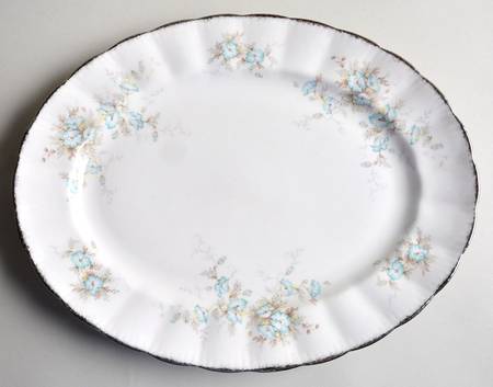 Fleurette 13" Oval Serving Platter