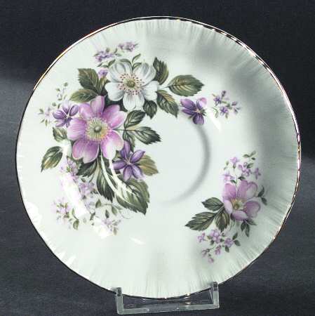 Flower Festival Saucer for Footed Cup