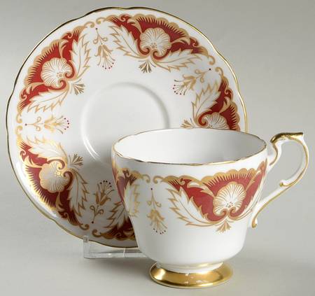 Florence Footed Cup & Saucer Set