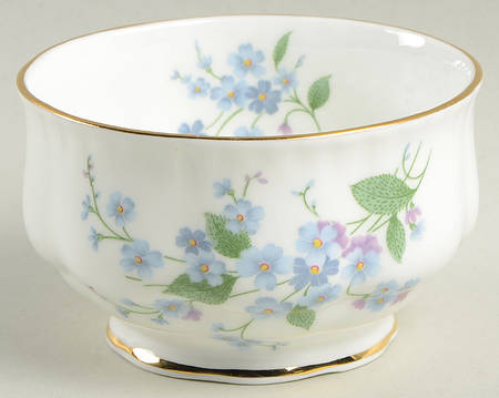 Forget Me Not Mini Open Sugar Bowl