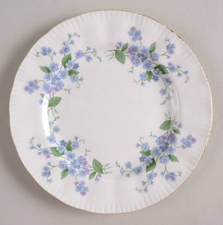 Forget Me Not Dessert/Pie Plate