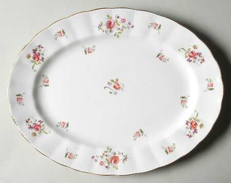Fragrance 13" Oval Serving Platter