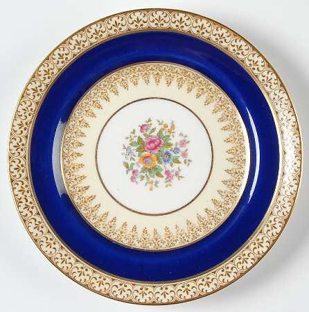 Grecian Blue Bread & Butter Plate