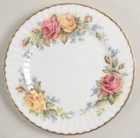 Grandma Roses Salad Plate