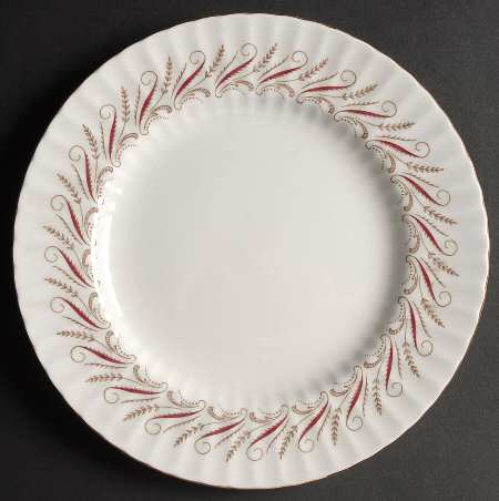 Harmony Red Salad Plate