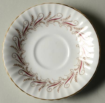 Harmony Red Saucer for Demitasse Cup