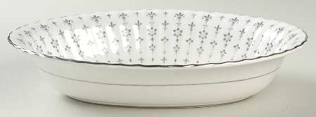 Heritage (Gray) 10" Oval Vegetable Bowl