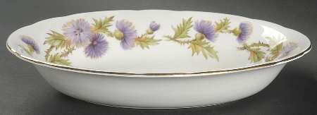 Highland Queen 10" Oval Vegetable Bowl