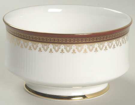 Holyrood Red (Smooth, No Flowers) Open Sugar Bowl