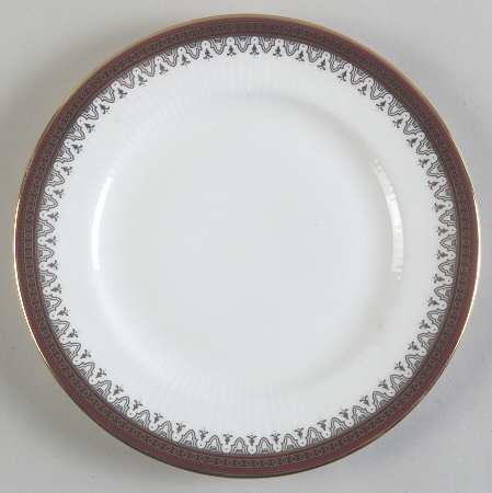 Holyrood Red (Smooth, No Flowers) Bread & Butter Plate