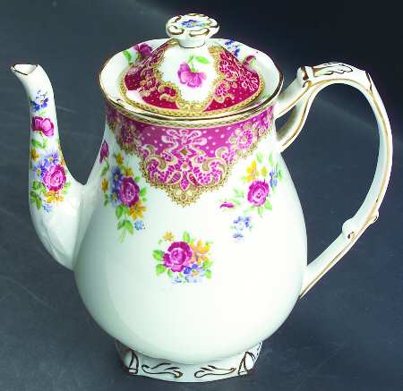 Honiton Red Small Coffee Pot & Lid