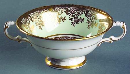 Hyde Park Footed Cream Soup Bowl